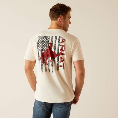 ARIAT - Bronco Flag T-Shirt